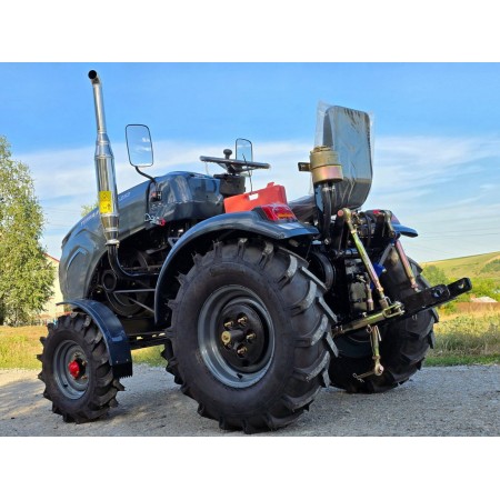 Мінітрактор TERRA FORCE 252XL із польським плугом, фрезою 140 см, подвійною гідравлікою, ціна, доставка